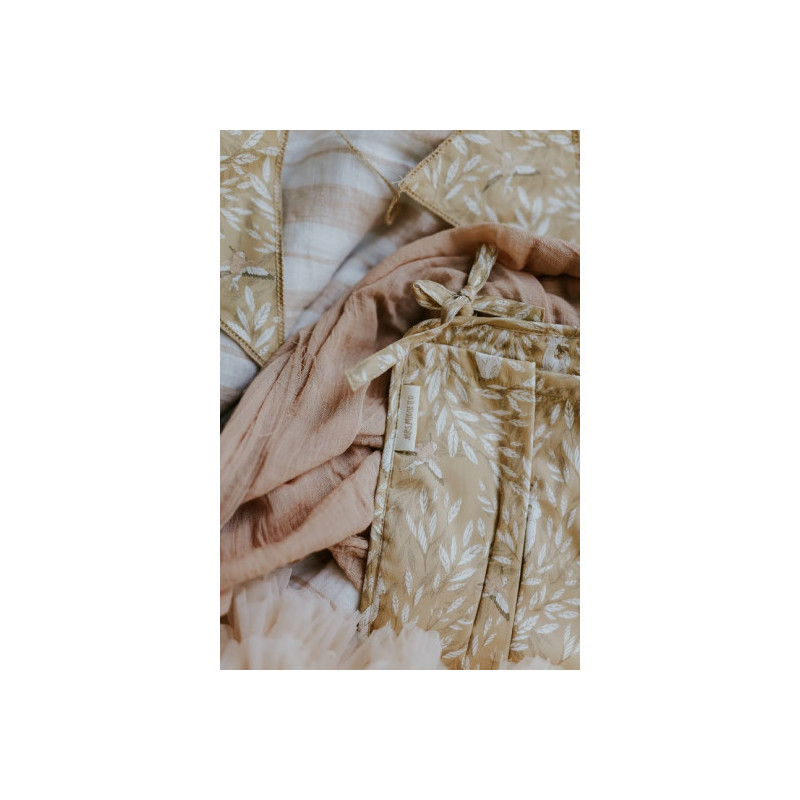 Mrs Mighetto - Sängficka, Misty Leaf Yellow