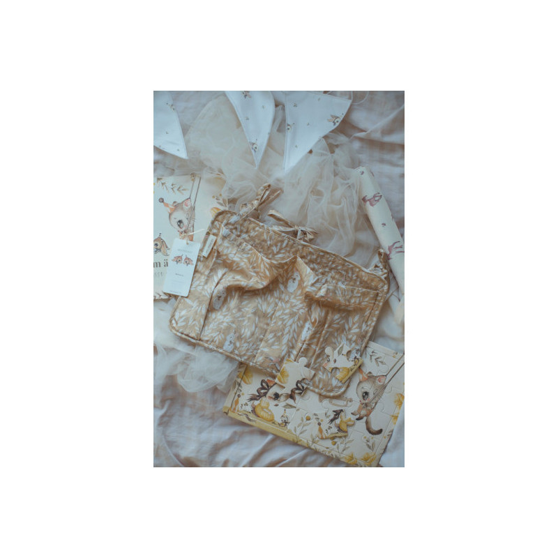 Mrs Mighetto - Sängficka, Misty Leaf Yellow