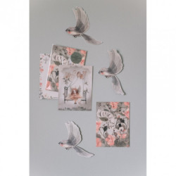 Mrs Mighetto - Gratulationskort, Roses