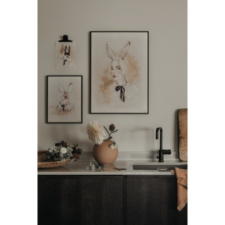 Mrs Mighetto - Poster, Lady Ivory 50x70 cm