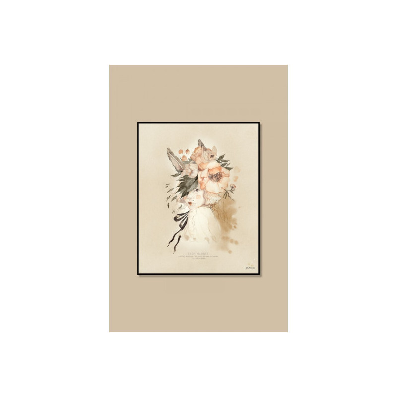 Mrs Mighetto - Poster, Lady Marble 40x50 cm