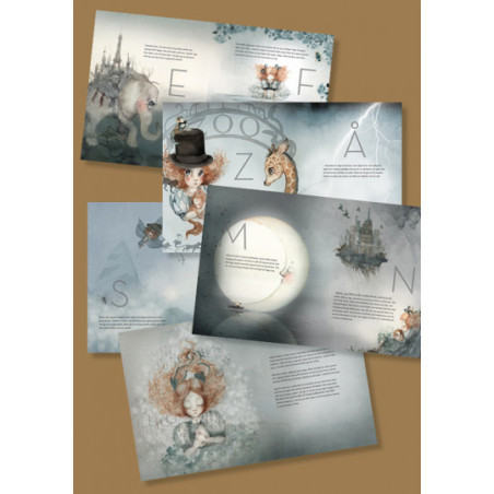 Mrs Mighetto - Bok, "Lonely in the land of letters" Engelsk text