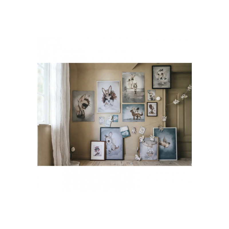 Mrs Mighetto - Poster, Miss Vega 40x50 cm