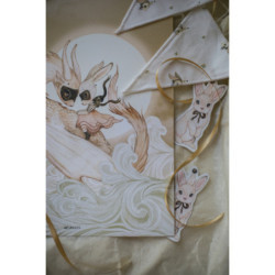 Mrs Mighetto - Poster, Ava´s Dragon 30x40 cm