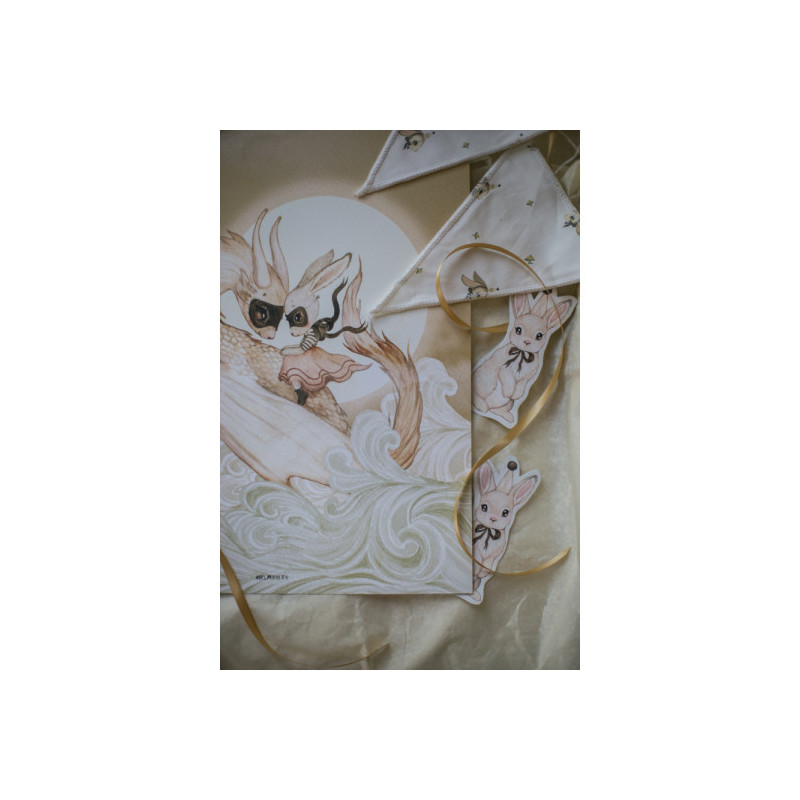 Mrs Mighetto - Poster, Ava´s Dragon 30x40 cm