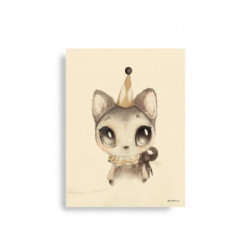 Mrs Mighetto - Poster, Dear Meow 30x40 cm