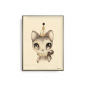 Mrs Mighetto - Poster, Dear Meow 30x40 cm