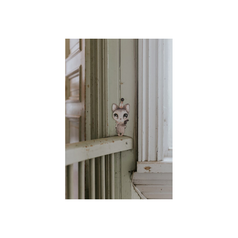 Mrs Mighetto - Wall sticker Dear Meow