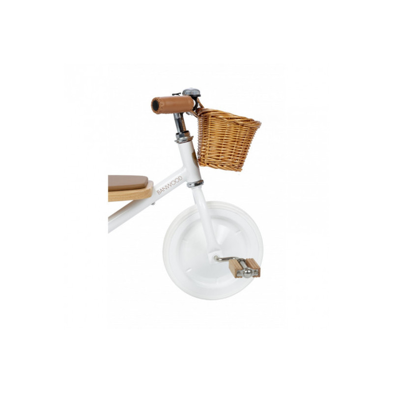 Banwood - Trehjuling Vit