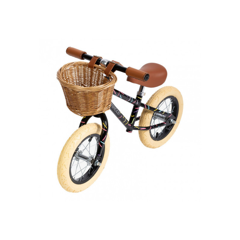 Banwood - Balanscykel First Go! 12" Allegra black