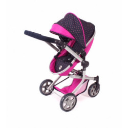 Bayer chic -  Dockvagn Kombi Mika Pink/blue