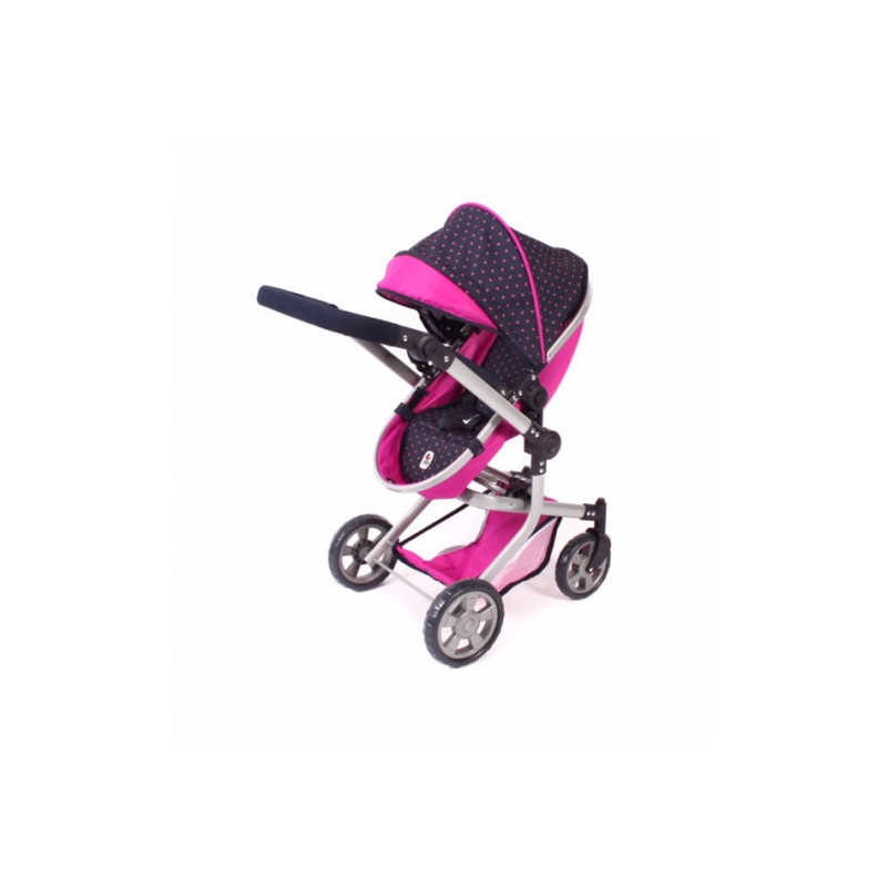 Bayer chic -  Dockvagn Kombi Mika Pink/blue