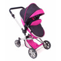 Bayer chic -  Dockvagn Kombi Mika Pink/blue