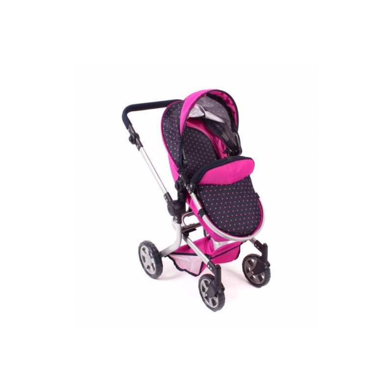Bayer chic -  Dockvagn Kombi Mika Pink/blue