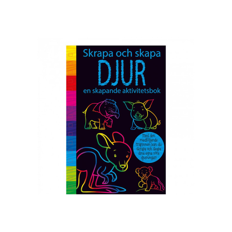 Barthelson Förlag - Skrapa och skapa, Djur