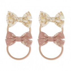 Konges slöjd - 4-pack Hårband med blommig rosett