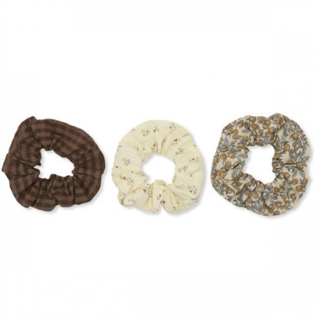 Konges slöjd - 3-pack Scrunchies Big
