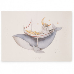 Konges slöjd - Poster, Whale