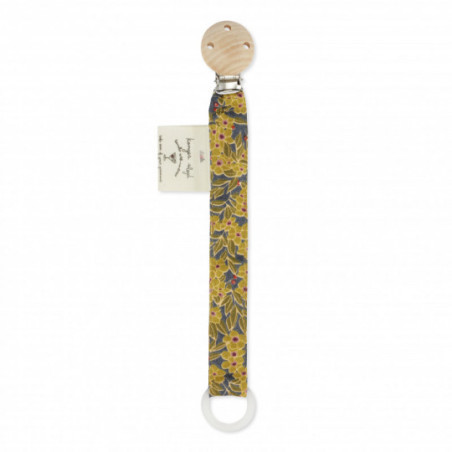 Konges slöjd - Napphållare Winter Leaves Mustard