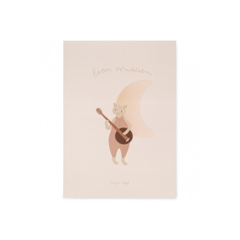 Konges slöjd - Poster, Belle musicien