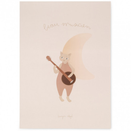 Konges slöjd - Poster, Belle musicien