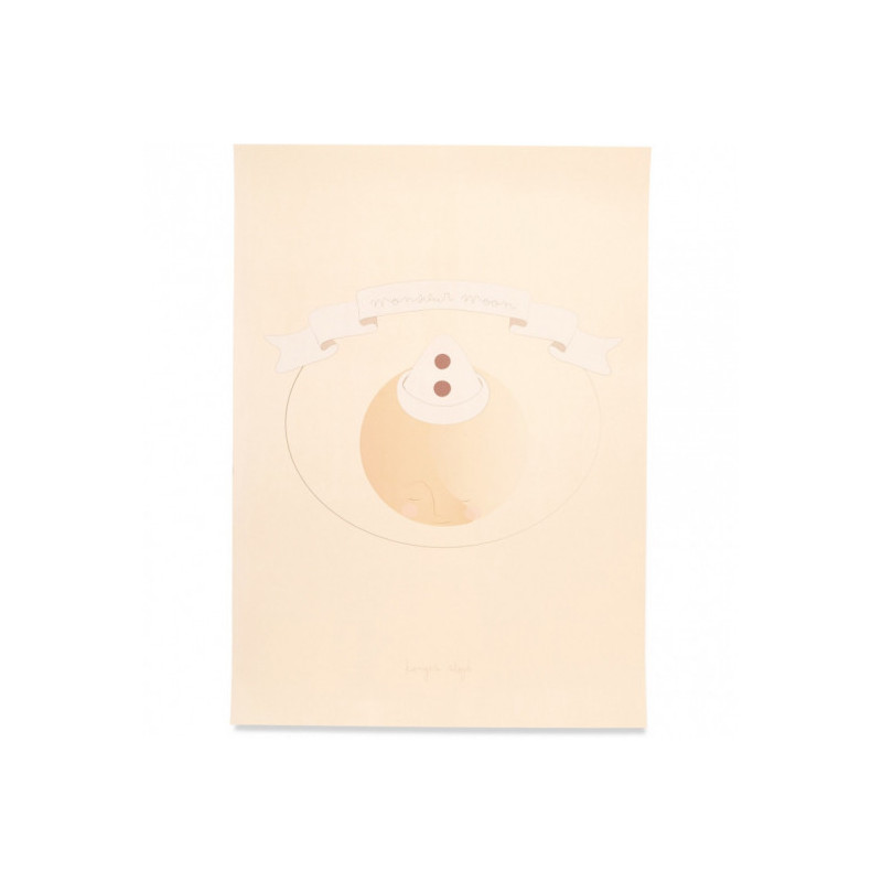 Konges slöjd - Poster, Monsieur moon