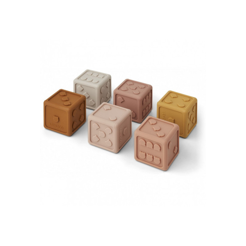 Liewood - Tärningar, Gloria dices Rose multi mix