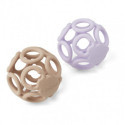 Liewood - Bitleksak, 2-pack boll Lavender rose mix