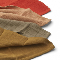 Liewood - Leon muslin cloth 4-pack, Tuscany rose multi