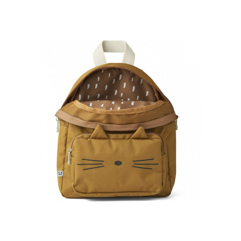 Liewood - Allan ryggsäck, Cat Golden caramel