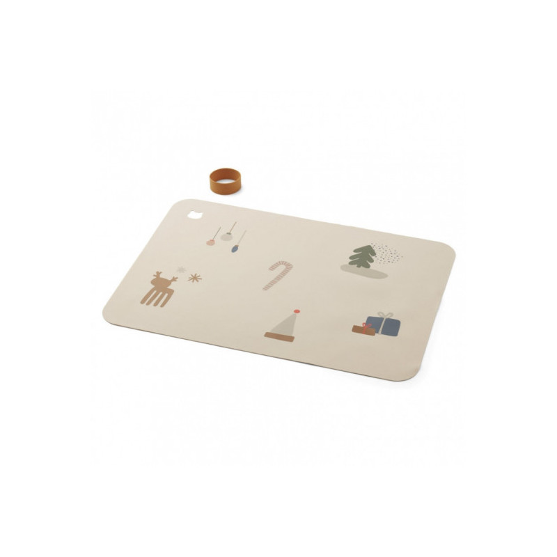 Liewood - Jude underlägg, Holiday / Sandy mix