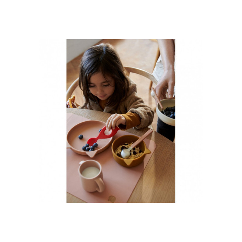 Liewood - Vivi Barnservis, Cat Rose mix