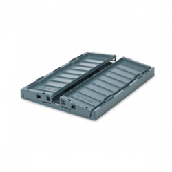 Liewood - Weston Förvaringslåda , Large Whale blue