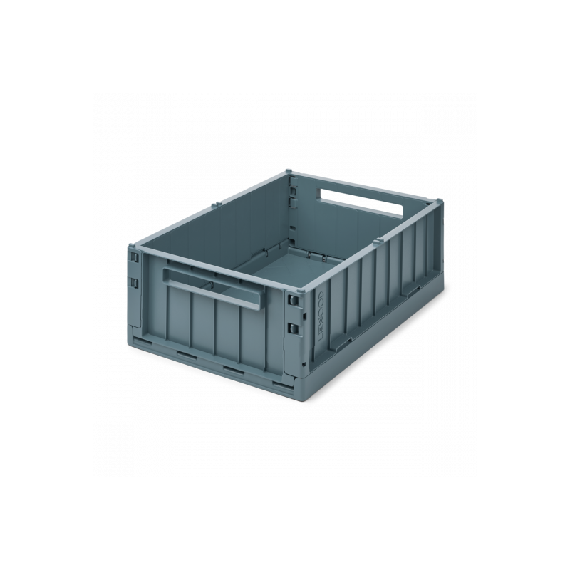 Liewood - Weston Förvaringslåda , Large Whale blue