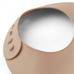 Liewood - Tilda silicone haklapp 2-pack, Mouse wheat yellow mix