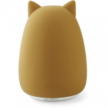 Liewood - Stor nattlampa Jimbo,  Cat Golden caramel