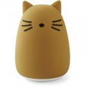 Liewood - Stor nattlampa Jimbo,  Cat Golden caramel
