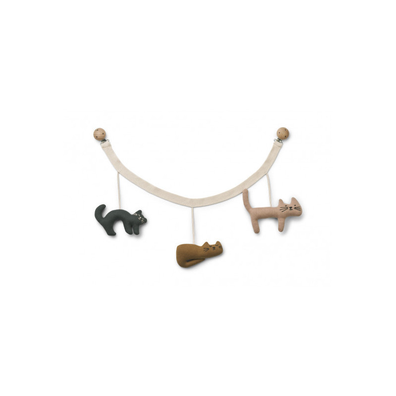 Liewood - Barnvagnshänge Miauw Multi Mix