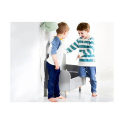 Flexa - Förvaringssoffa - Play Grå