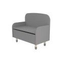 Flexa - Förvaringssoffa - Play Grå