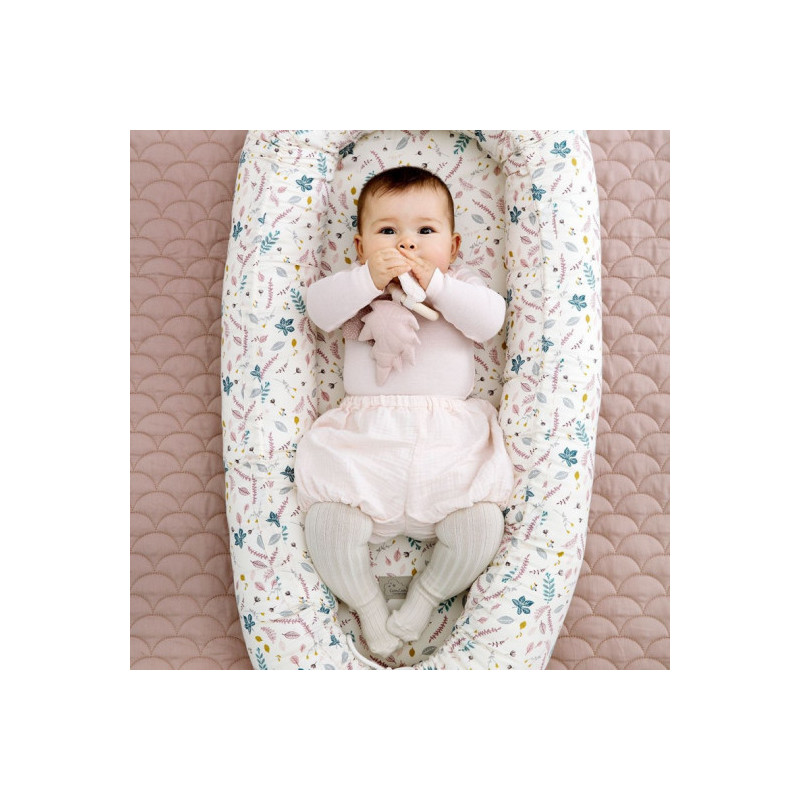 Cam Cam - Filt, Wave/ljus grå