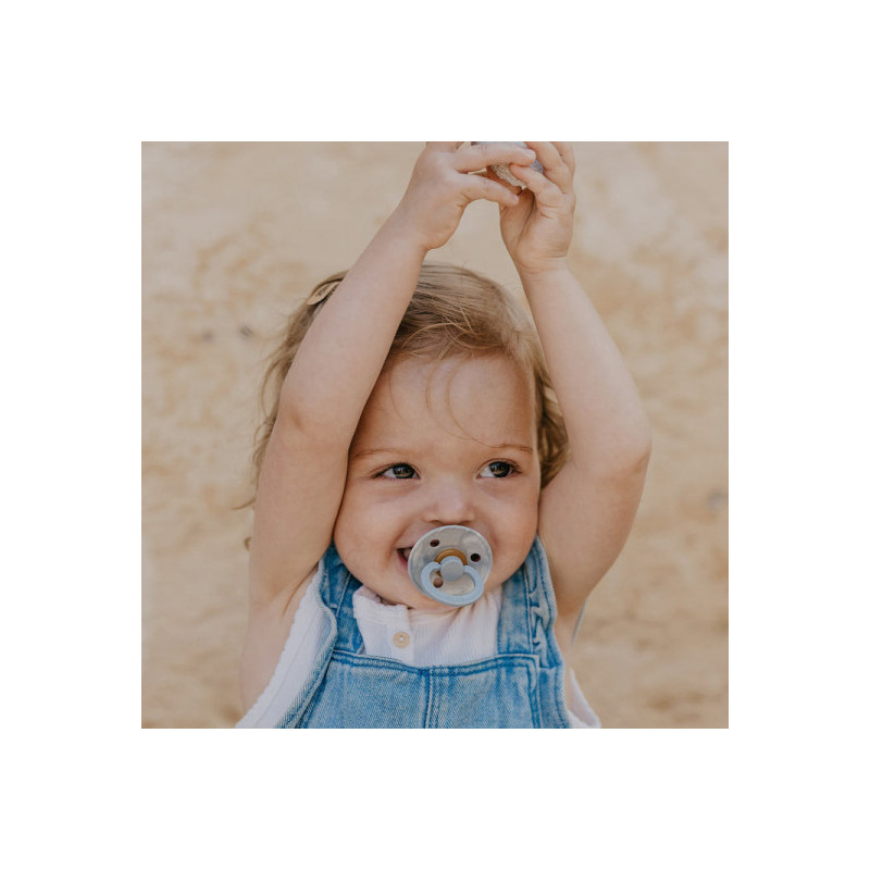 Bibs Napp - 2-pack Napp, Cloud Ivory 6-18 mån