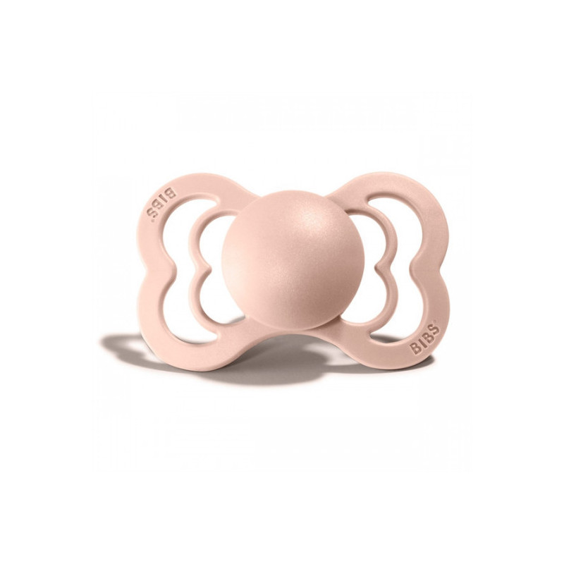 Bibs Napp - Supreme Latex, Blush 0-6 mån