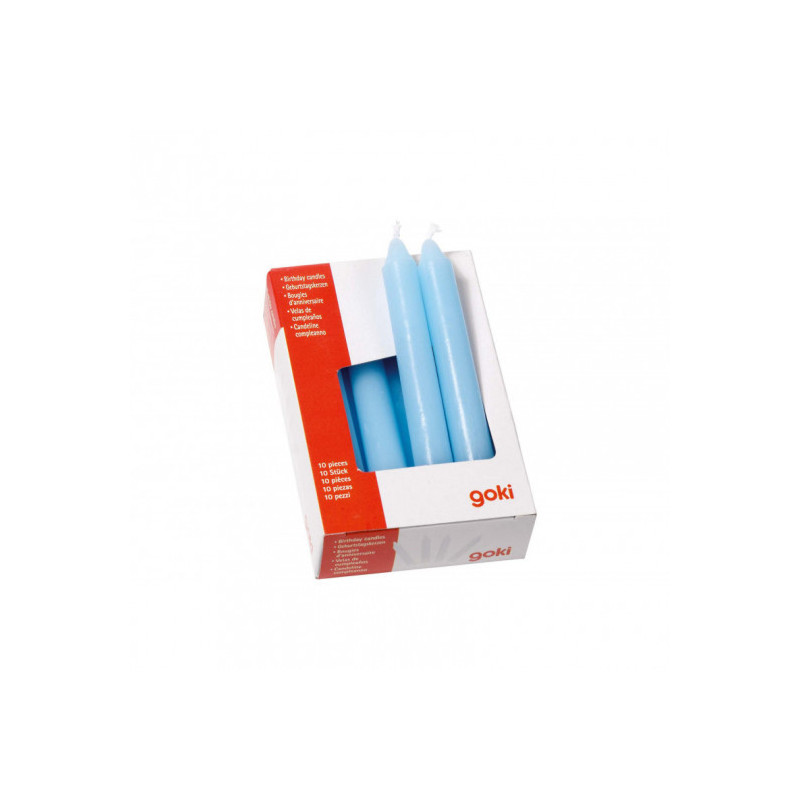 Goki - Ljus till Födelsedagståg, blå