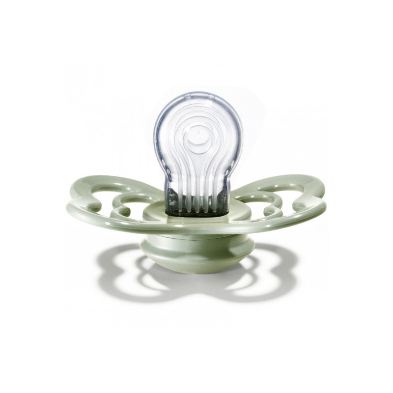 Bibs Napp - Supreme Silikon, Sage 0-6 mån