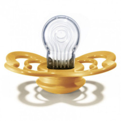 Bibs Napp - Supreme Silikon, Mustard 0-6 mån