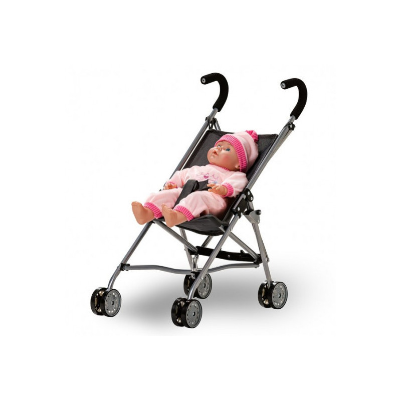 MaMaMeMo - Paraplysulky till dockan, grå