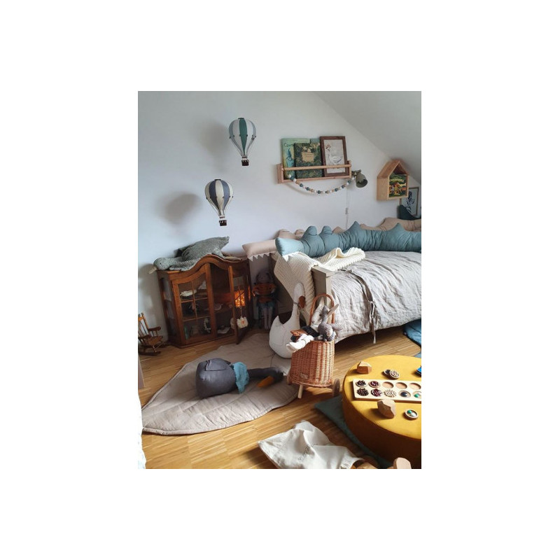 Super Balloon - Luftballong Medium gräddvit/ljusblå/mint