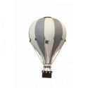 Super Balloon - Luftballong Medium, Gräddvit/ Mörk grå