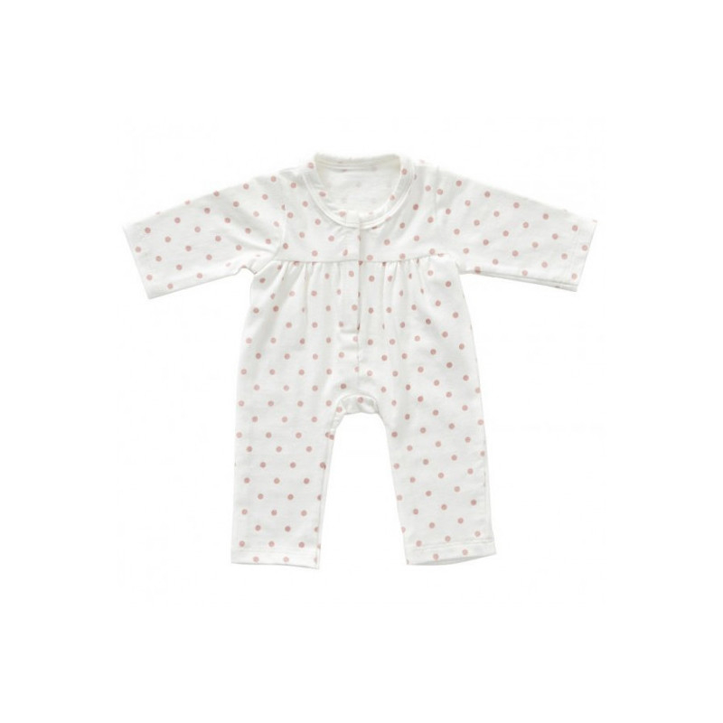 byAstrup - Sparkdräkt, Rosa prickar 45cm